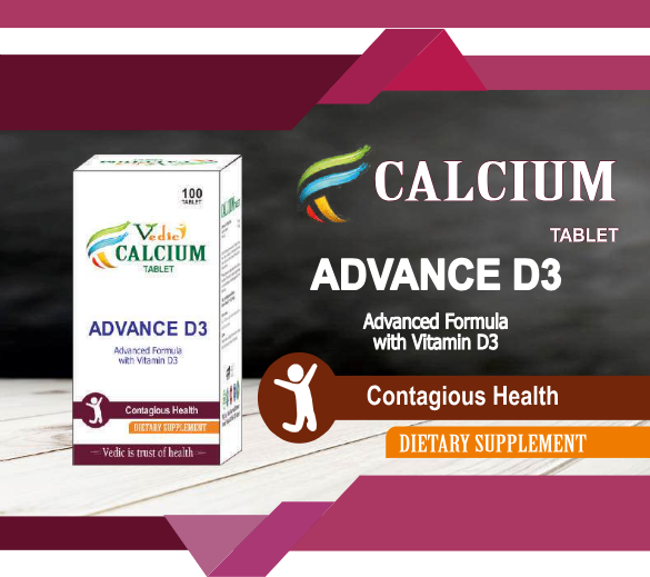 Vedic Calcium Tablet Advance D3