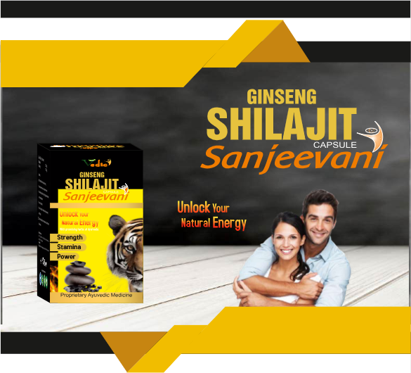 Ginseng Shilajit Capsule Sanjeevani